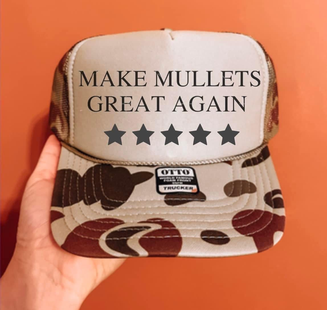 Make mullets great again Hat