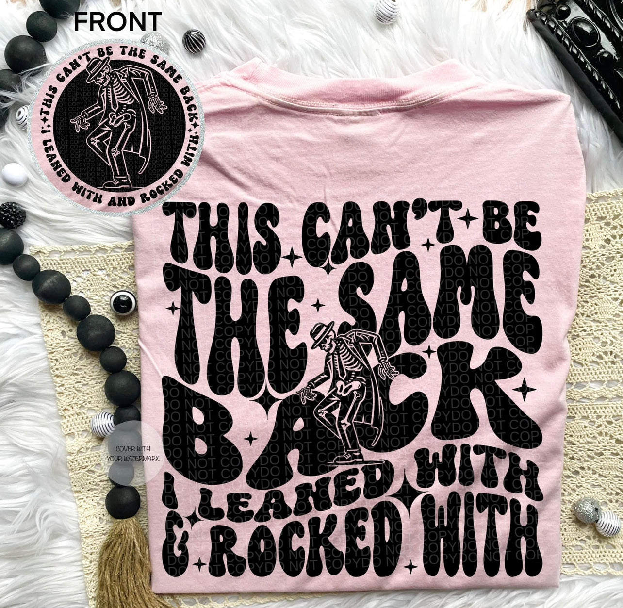 This can’t be the same back Comfort Colors T-shirt