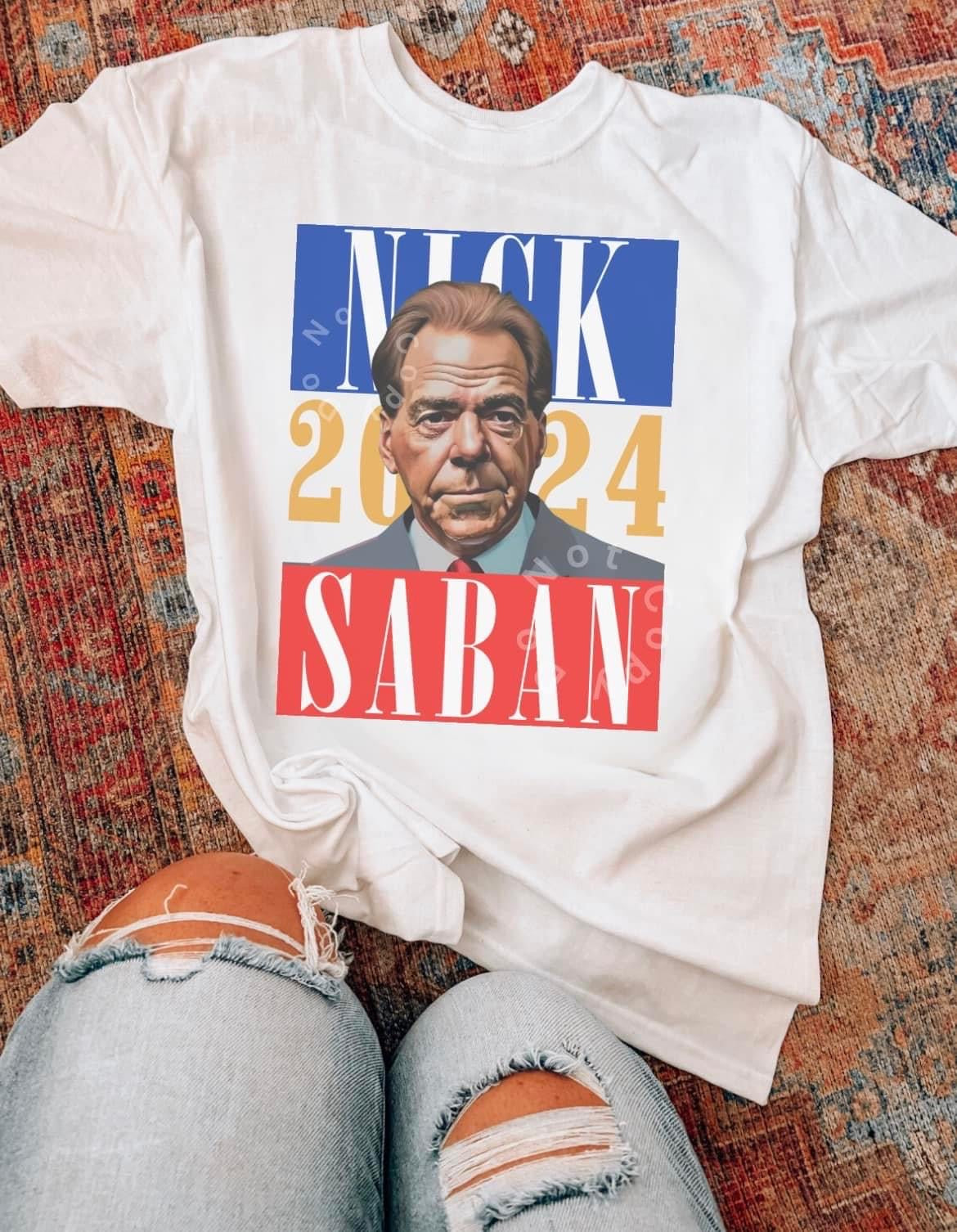 Nick Saban 2024 Tshirt