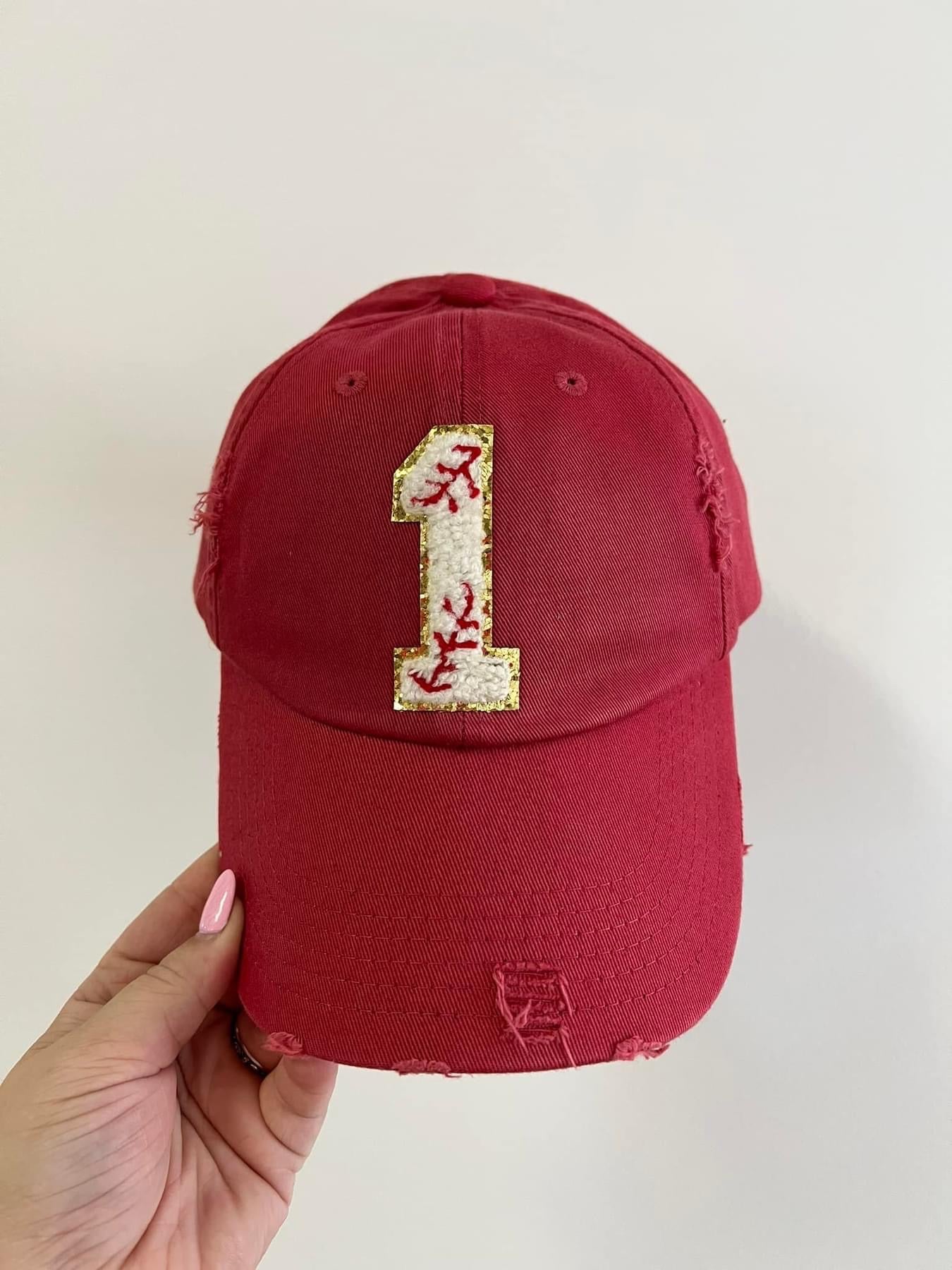 Baseball Number Hat