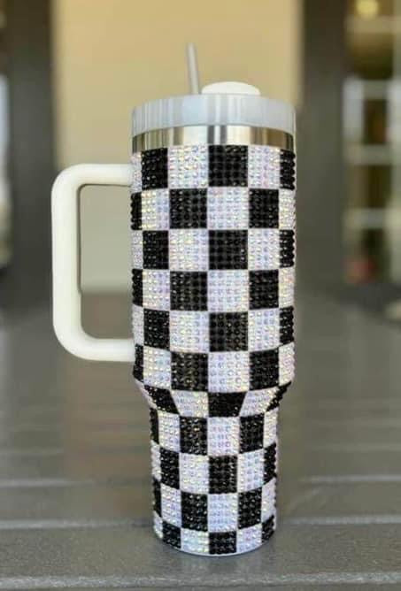 Checkered Tumbler