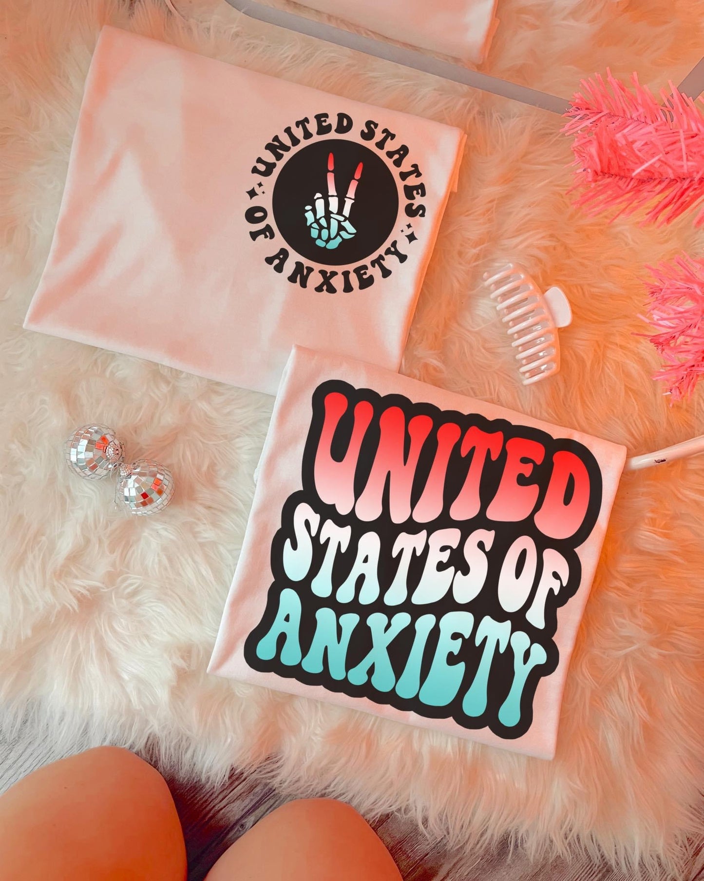 United Stated Of Anxiety Tshirt