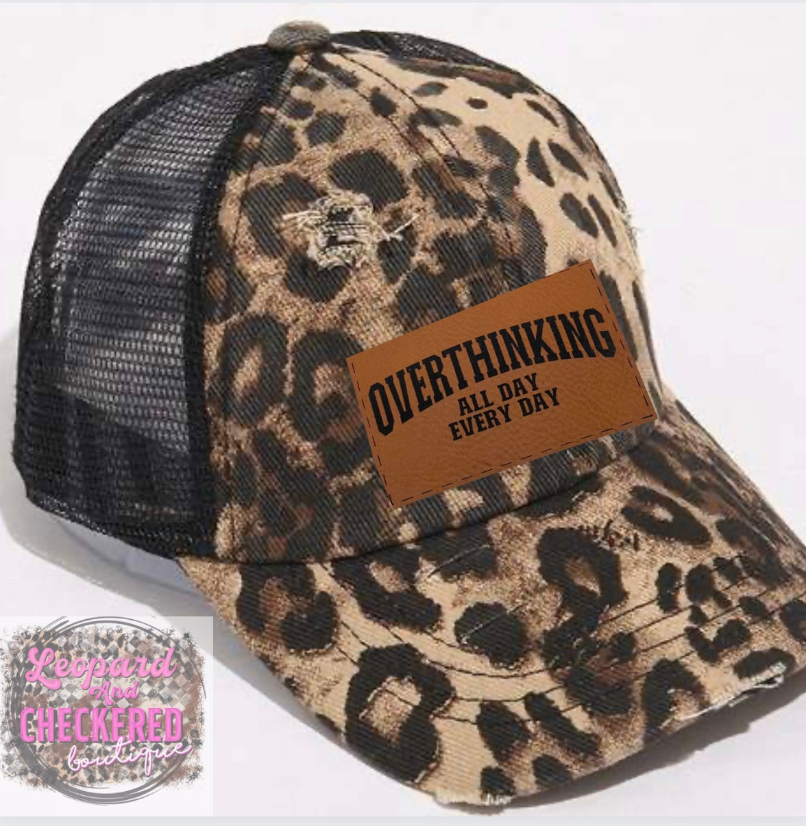 Overthinking all day everyday Hat
